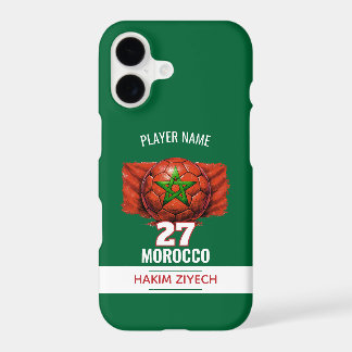 Morocco National Football Flag Heritage Soccer