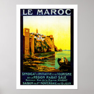 Morocco ~ Rabat Poster