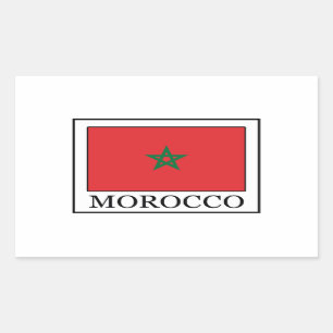 Morocco Rectangular Sticker