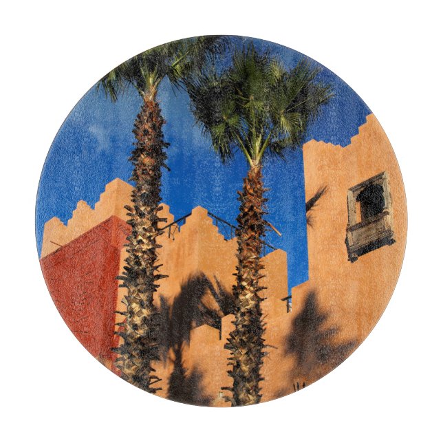 Morocco Resort Exterior Cutting Board (Front)