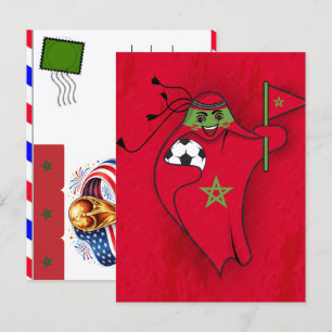 Morocco Soccer 2026: Atlas Lions Ready for Glory Holiday Postcard