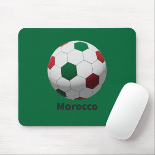 Morocco Soccer Mouse Pad