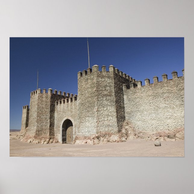 MOROCCO, South of the High Atlas, OUARZAZATE: Poster (Front)