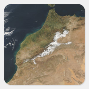 Morocco Square Sticker