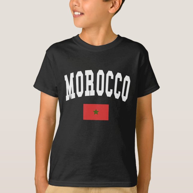 Morocco Style T-Shirt (Front)