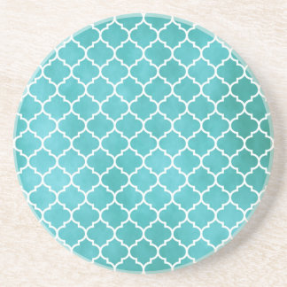 MOROCCO TEAL COASTER