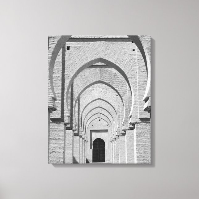 MOROCCO, Tizi, N, Test Pass Road, TIN MAL: Canvas Print (Front)