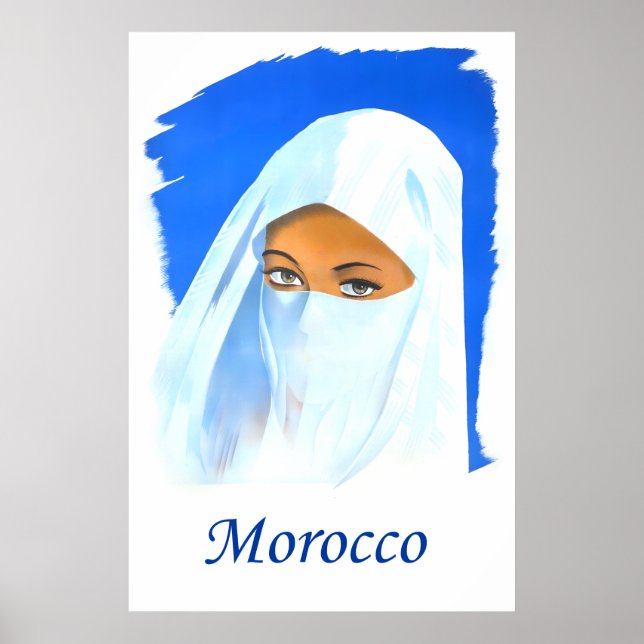 Morocco travel poster  (Front)