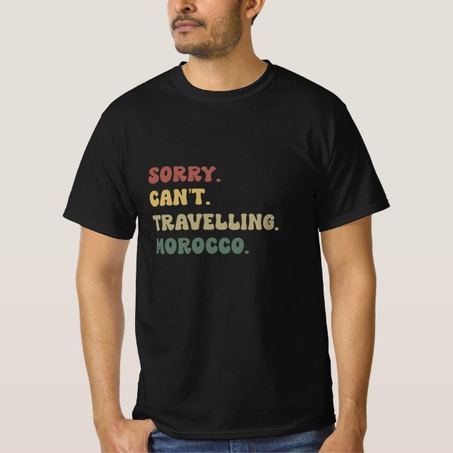 Morocco travel T-Shirt (Front)