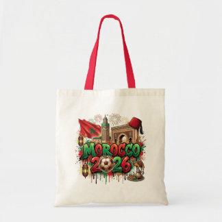Morocco Vintage Flag Moroccan African Tote Bag