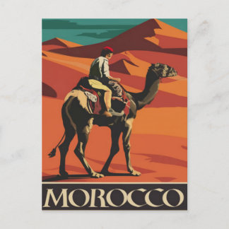Morocco Vintage Postcard