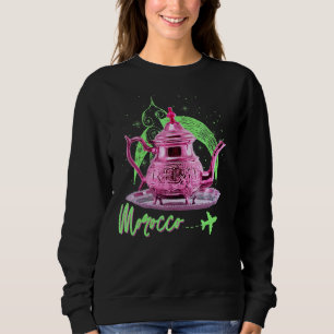 Morocco Vintage Style Travel Morocco Sweatshirt