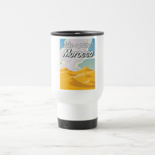 Morocco vintage travel poster mug