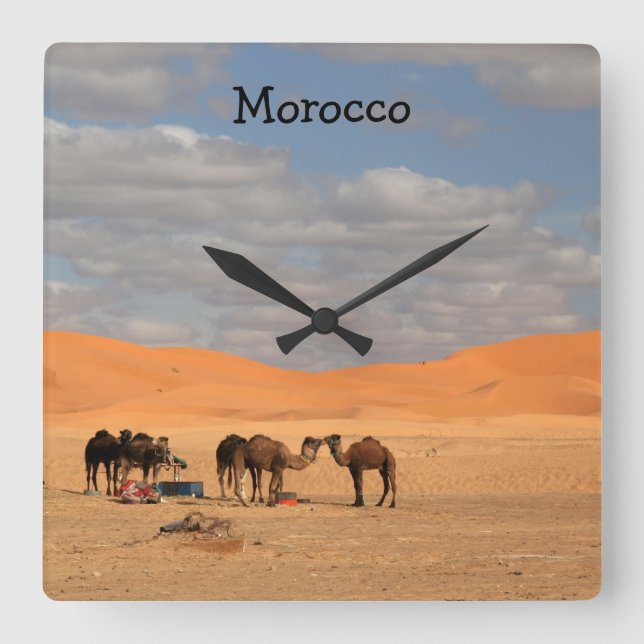 Morocco Wall Clock (Front)