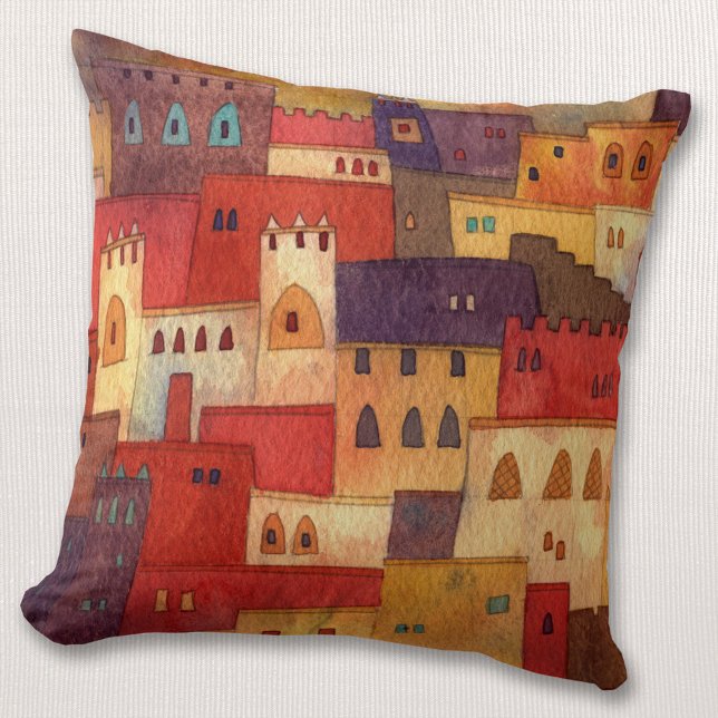 Morocco Watercolor Cushion (Creator Uploaded)
