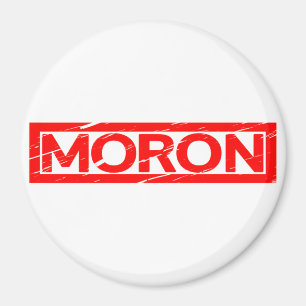 Moron Stamp Magnet
