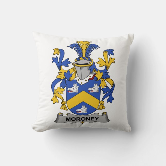 Moroney Family Crest Cushion (Front)