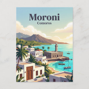 Moroni Comoros Postcard