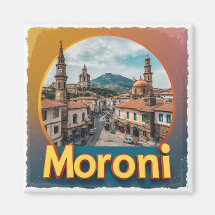 Moroni Comoros Travel Keepsake For Destination Magnet