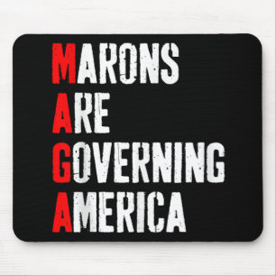 - Morons Are Governing America Anti Trump Politica Mouse Mat