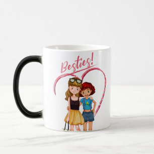 Morphing Mug Bestie for best friends for girls