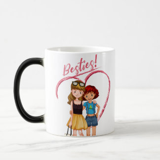Morphing Mug Bestie for best friends for girls