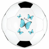 Morpho butterflies cartoon illustration