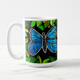 Morpho Butterfly coffee mug