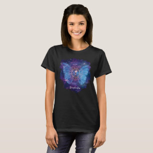 Morpho butterfly / Galaxy Mandala   T-Shirt