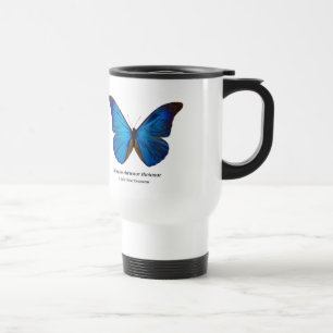 Morpho rhetenor rhetenor travel mug