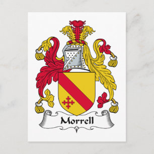 Morrell Family Crest Postcard