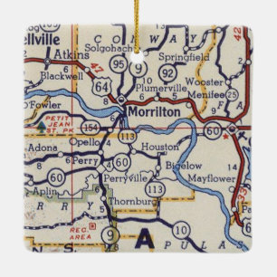Morrilton AR Ceramic Ornament