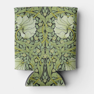 Morris 1876 Vintage Pimpernel Floral Pattern Can Cooler