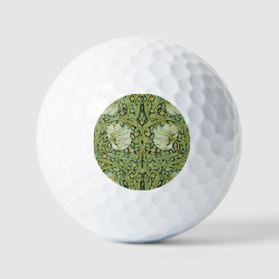 Morris 1876 Vintage Pimpernel Floral Pattern Golf Balls