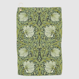 Morris 1876 Vintage Pimpernel Floral Pattern Golf Towel