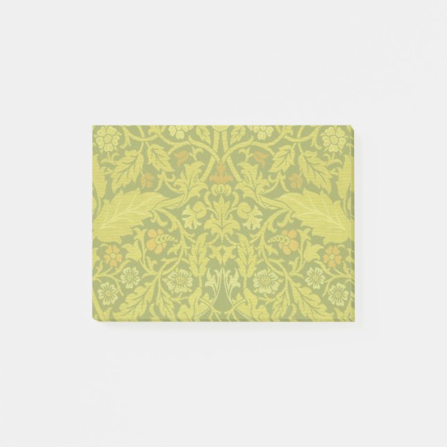 Morris Acanthus Leaves Twining Stem Flowers Carpet Post-it Notes (Front)