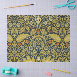 Morris Acanthus Leaves Twining Stem Flowers Carpet Tissue Paper