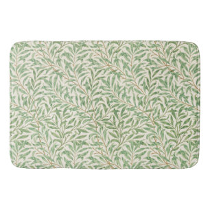 Morris - Antique willow leaves & Branches Pattern Bath Mat