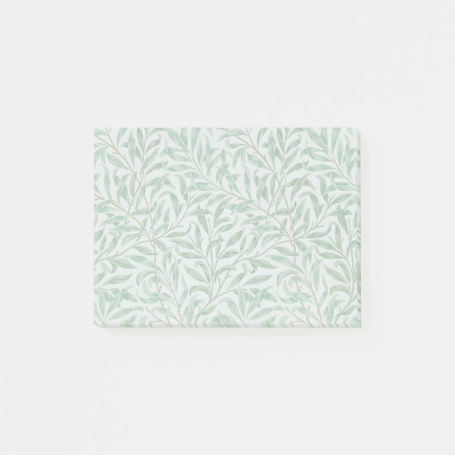 Morris - Antique willow leaves & Branches Pattern Post-it Notes (Front)