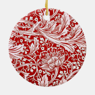 Morris - Arcadia, popular pattern, Ceramic Tree Decoration