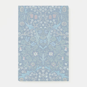 Morris Blue Background Vintage Blackthorn Pattern Post-it Notes