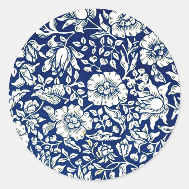 Morris - Blue Mallow Sticker Sheet (Front)