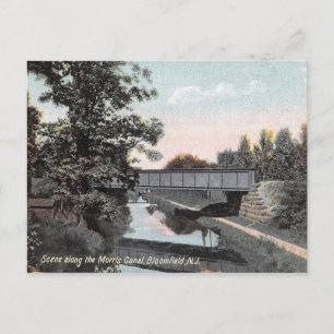 Morris Canal, Bloomfield, New Jersey, Vintage Postcard
