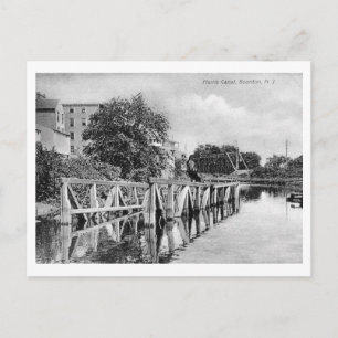 Morris Canal, Boonton, New Jersey Vintage Postcard
