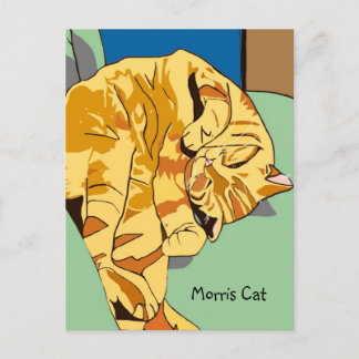 Morris Cat Postcard