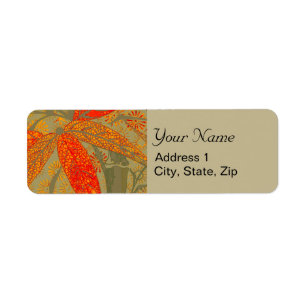 Morris & Co. Bamboo Pattern Godwin Orange & Sage