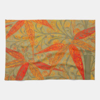 Morris & Co. Bamboo Pattern Godwin Orange & Sage