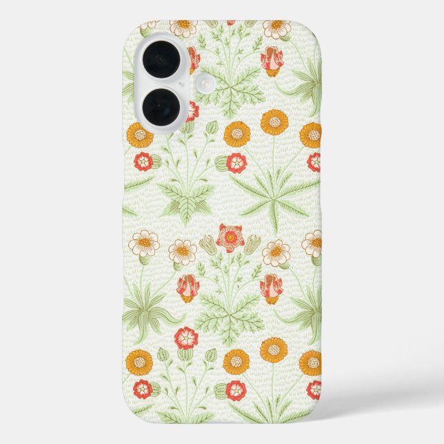 Morris Daisy, Classic Victorian Floral Pattern Case-Mate iPhone Case (Back)
