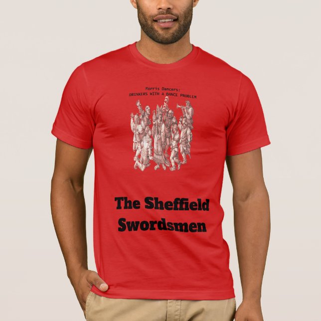 Morris Dancers Drinkers With A Dance Problem  T-Shirt (Front)