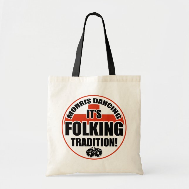 Morris Dancer's, Tradition Tote Bag (Front)